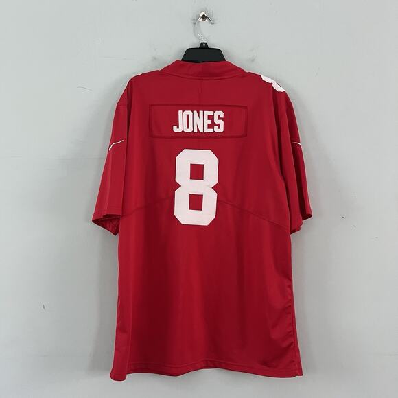 Nike Daniel Jones New York Giants Red Inverted Team Game Football Jersey - Picture 2 of 4